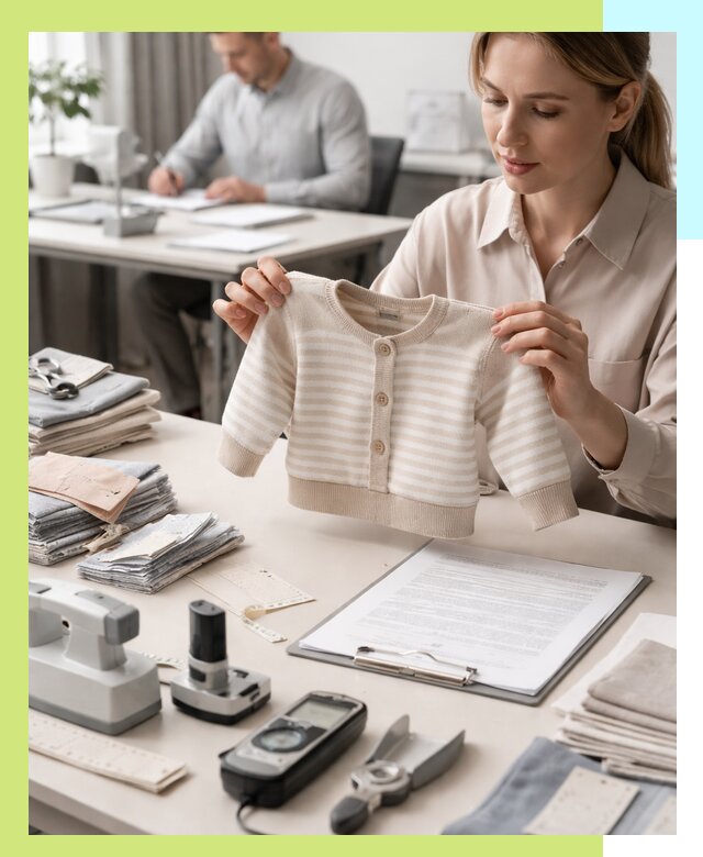 Сертификация детской одежды и текстильных изделий в Череповце