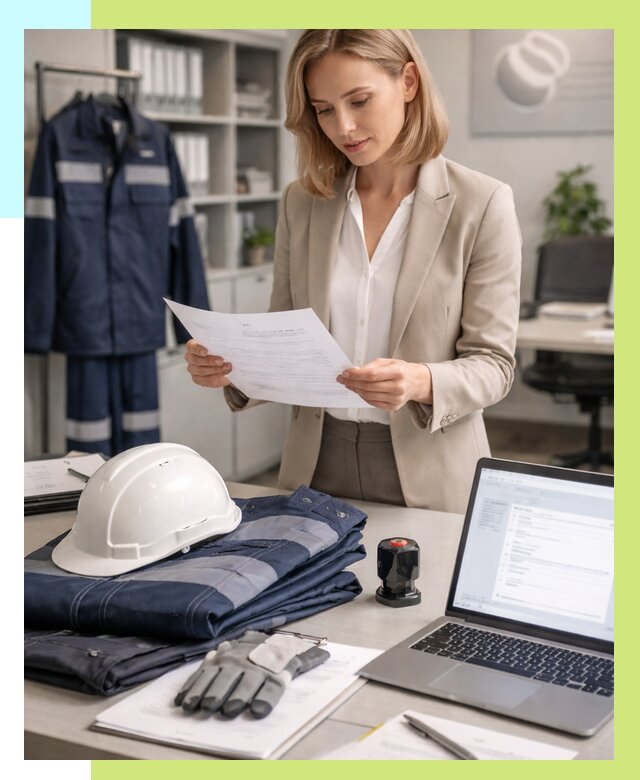 Сертификация спецодежды в Череповце от 7155 р. | Алешин-Чрп