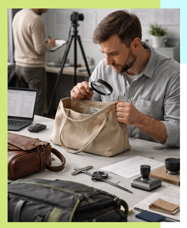 Сертификация сумок в Череповце, оформление и получение сертификатов