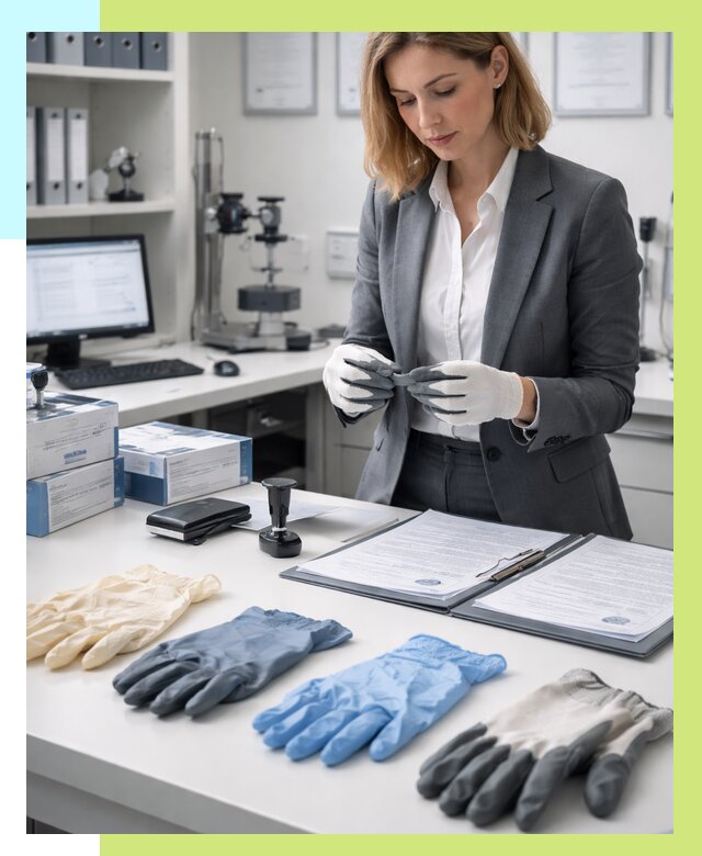 Сертификация перчаток в Череповце от 8688 р. | Алешин-Чрп