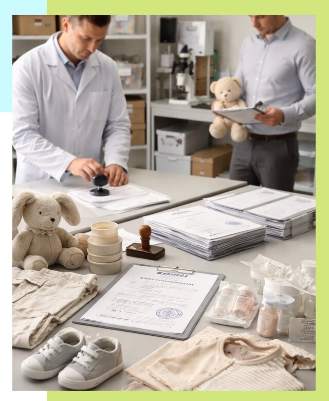 Сертификация детских товаров в Череповце от 15332 р. | Алешин-Чрп