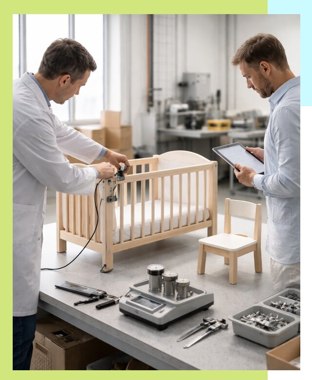 Сертификация детской мебели и проверка безопасности в Череповце