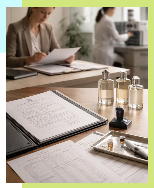 Сертификация парфюмерии в Череповце от 15332 р. | Алешин-Чрп