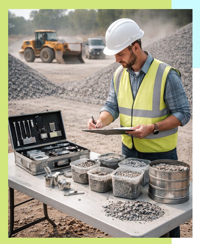 Сертификация щебня в Череповце по ГОСТу и техническим требованиям