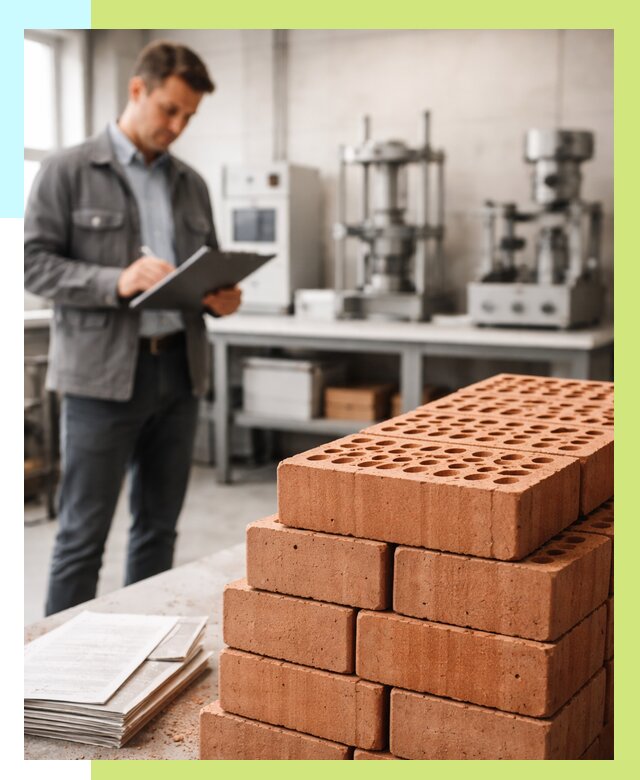 Сертификация кирпича в Череповце от 15332 р. | Алешин-Чрп под ключ