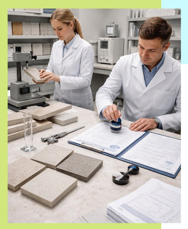 Сертификация плитки и керамики в Череповце с документами