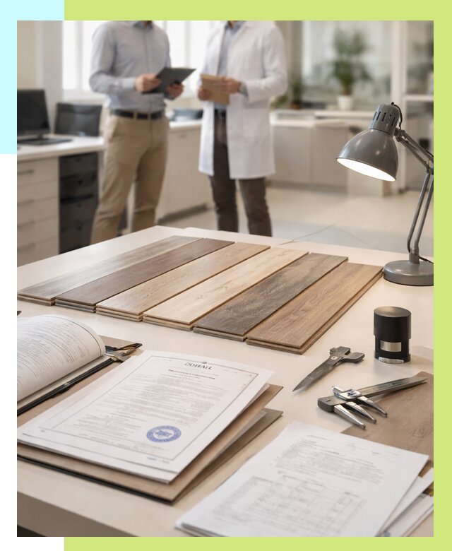 Сертификация ламината в Череповце от 18398 р. под ключ | Алешин-Чрп