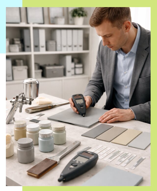 Сертификация краски в Череповце от 25553 р. | Алешин-Чрп центр