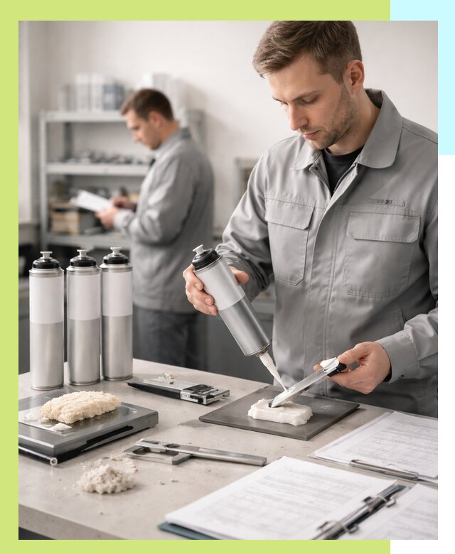 Сертификация монтажной пены и соответствие стандартам в Череповце