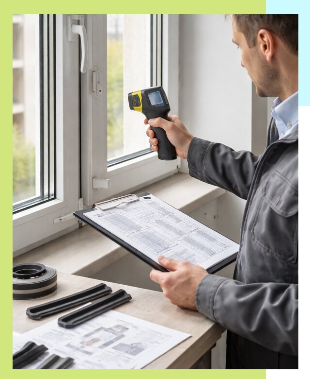 Сертификация окон в Череповце: испытания, сертификаты, декларации