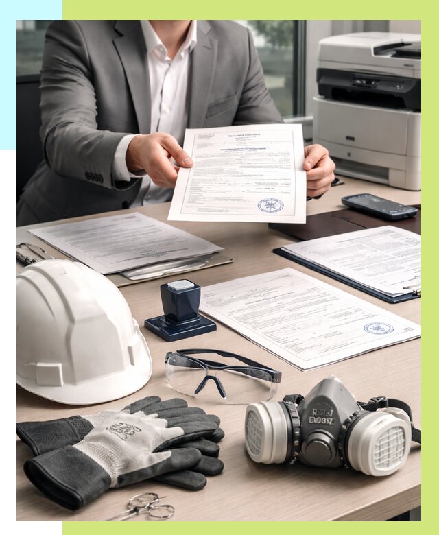 Сертификация СИЗ в Череповце от 15332 р. | Алешин-Чрп оформить