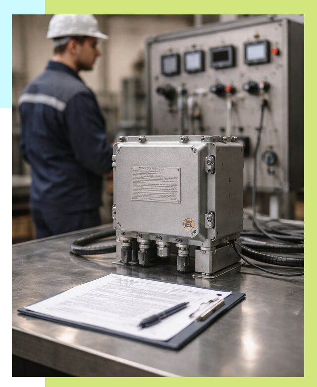 Сертификация взрывозащищенного оборудования в Череповце от 35774 р. | Алешин-Чрп