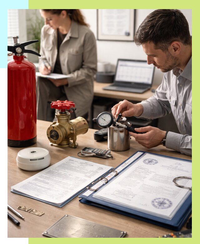 Сертификация пожарного оборудования в Череповце от 15332 р.|Алешин-Чрп