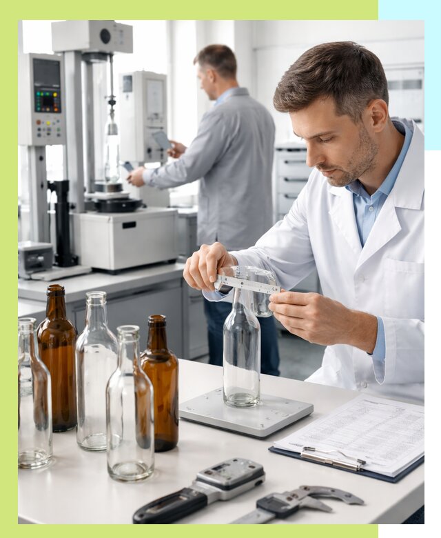 Сертификация стеклянных бутылок и сопутствующей упаковки в Череповце