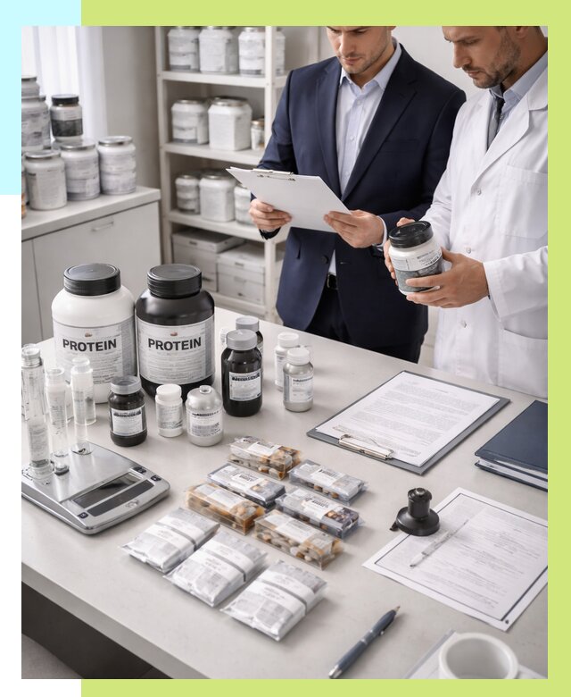 Сертификация спортивного питания в Череповце от 15332 р., Алешин-Чрп