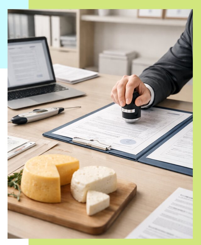 Сертификация сыров в Череповце от 15332 р | Сертификат на сыр Алешин-Чрп