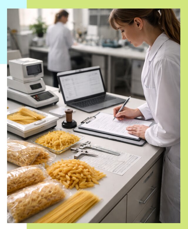Сертификация макаронных изделий в Череповце от 15332 р. | Алешин-Чрп