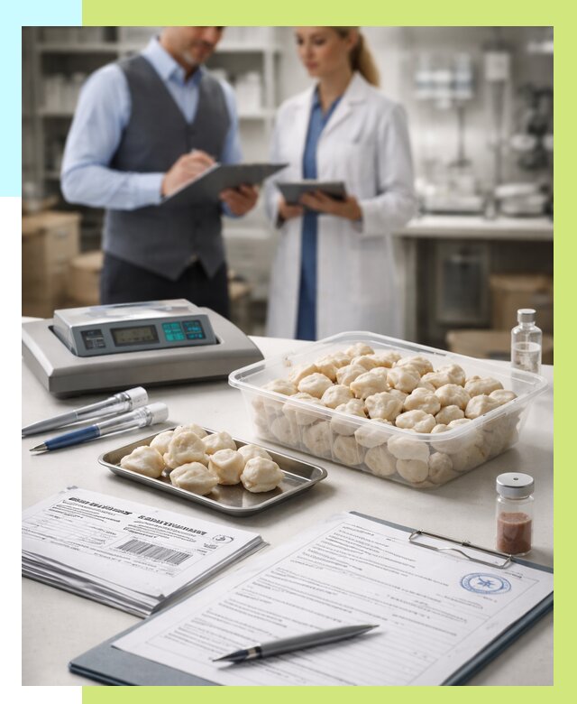 Сертификация пельменей в Череповце от 15332 р. срочно | Алешин-Чрп