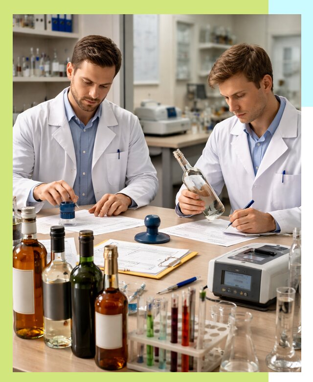 Сертификация алкогольной продукции в Череповце срочно и законно