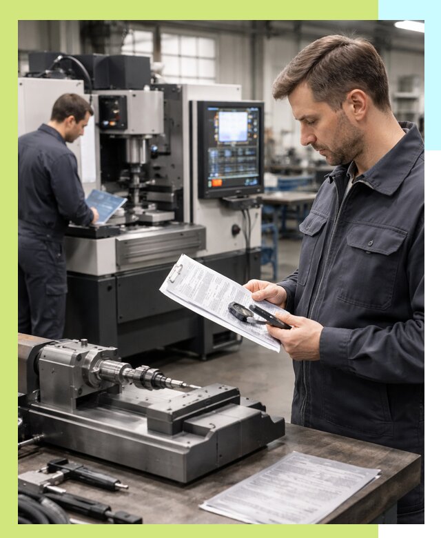 Сертификация станков: оформление документов и испытания в Череповце