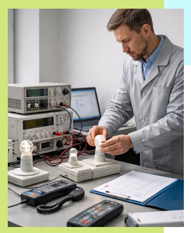 Сертификация ламп и светильников в Череповце по нормативам