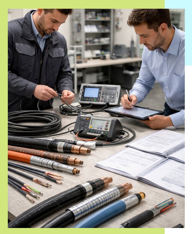 Сертификация кабеля и электропроводки в Череповце под ключ