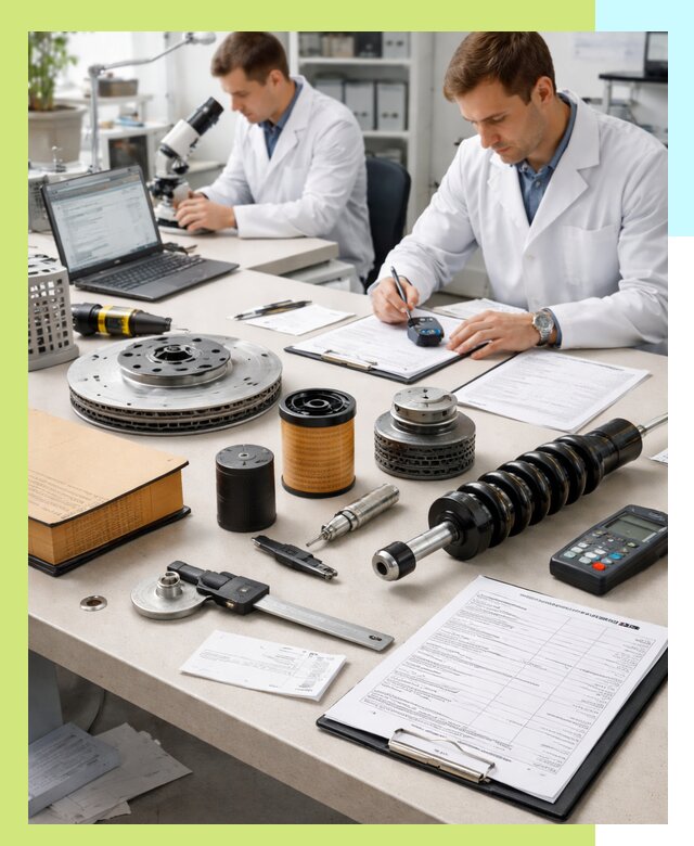 Сертификация автозапчастей и комплектующих в Череповце по ГОСТ