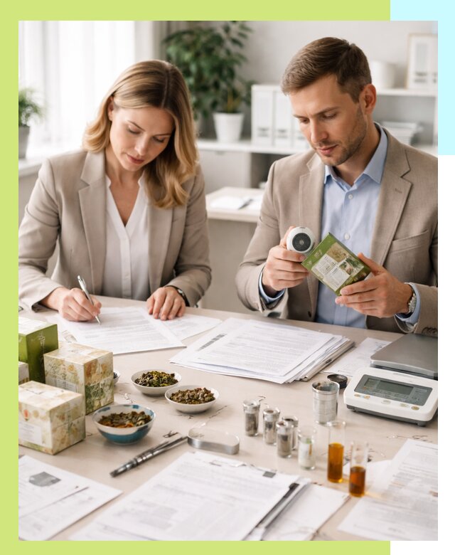 Разработка ТУ на чай и маркировку продукции в Череповце