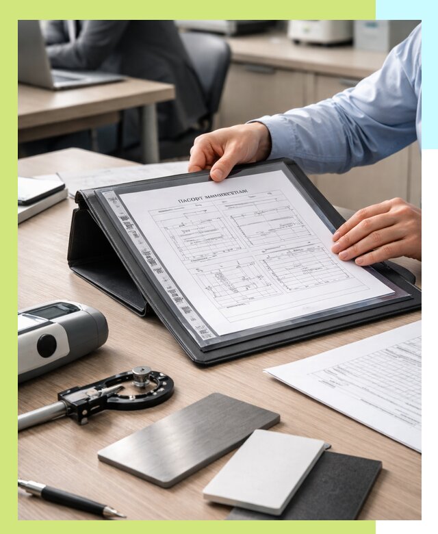 Оформление паспорта материала для продукции в Череповце