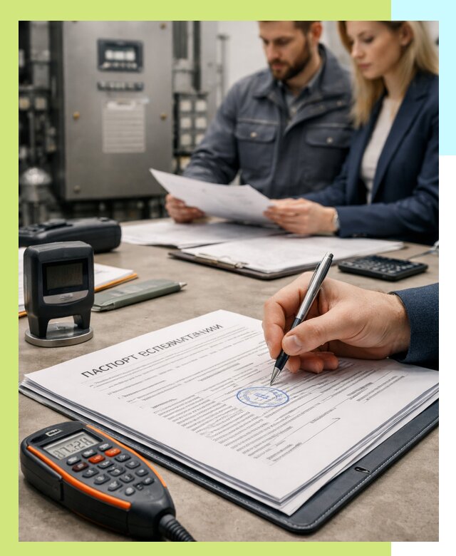 Оформление паспорта эксплуатации оборудования в Череповце