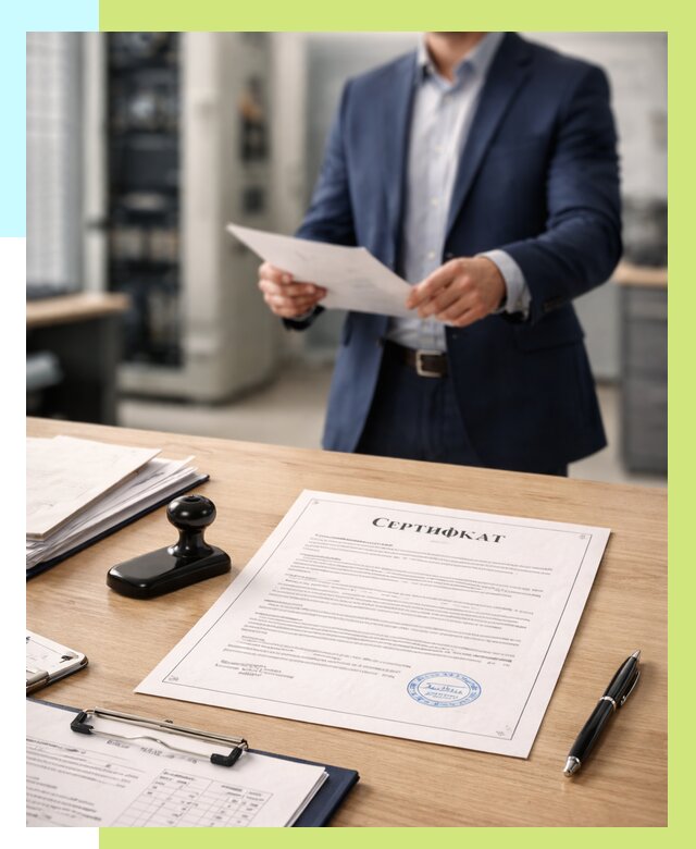 Сертификат на оборудование в Череповце от 15332 р. | Алешин-Чрп