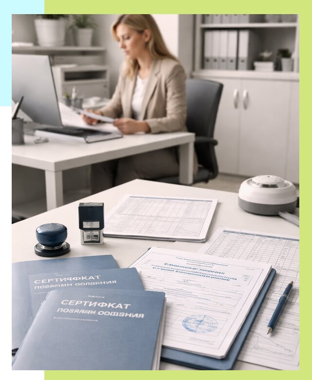 Сертификаты пожарной безопасности в Череповце от 15332 р. | Алешин-Чрп