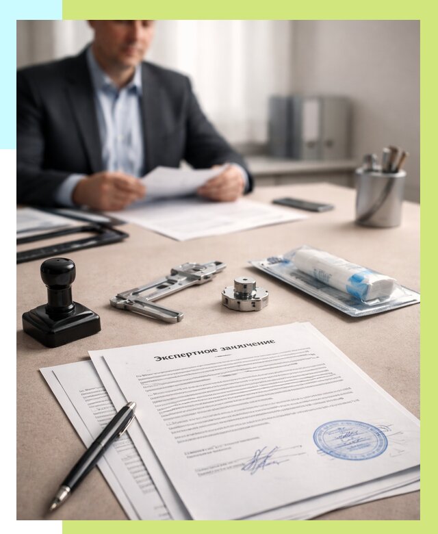 Экспертное заключение на продукцию в Череповце от 8688 р. | Алешин-Чрп