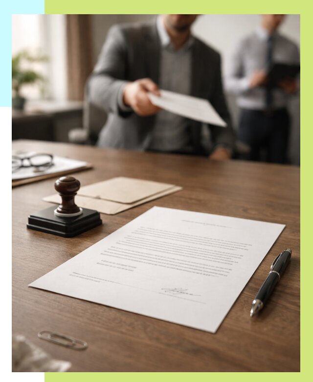 Отказное письмо по сертификации в Череповце от 3577 р. | Алешин-Чрп