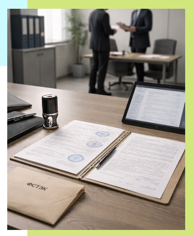 Заключение ФСТЭК в Череповце от 25553 р. Оформить в Алешин-Чрп