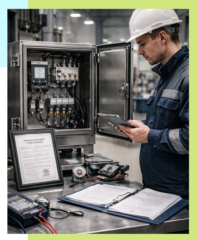 Сертификат взрывозащиты в Череповце от 45995 р. | Алешин-Чрп