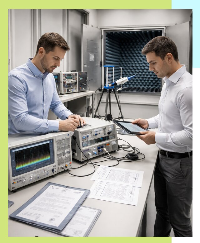 Оформление и выдача сертификата ЭМС для продукции в Череповце