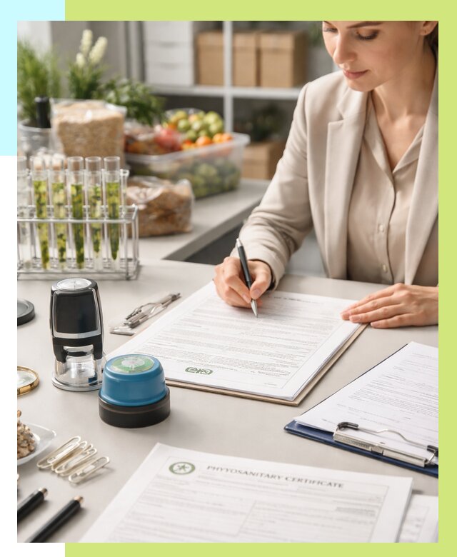 Фитосанитарный сертификат оформить в Череповце от 4599 р. | Алешин-Чрп