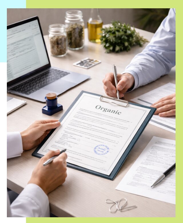 Оформление сертификат органик в Череповце от 30663 р. | Алешин-Чрп