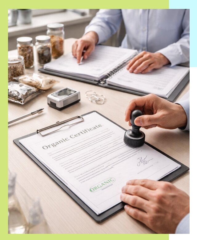 Получение органик сертификата для продукции в Череповце