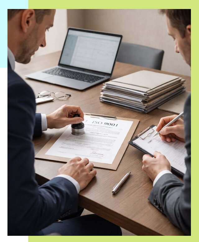 Сертификат ISO 9001 в Череповце купить от 81768 р. | Алешин-Чрп