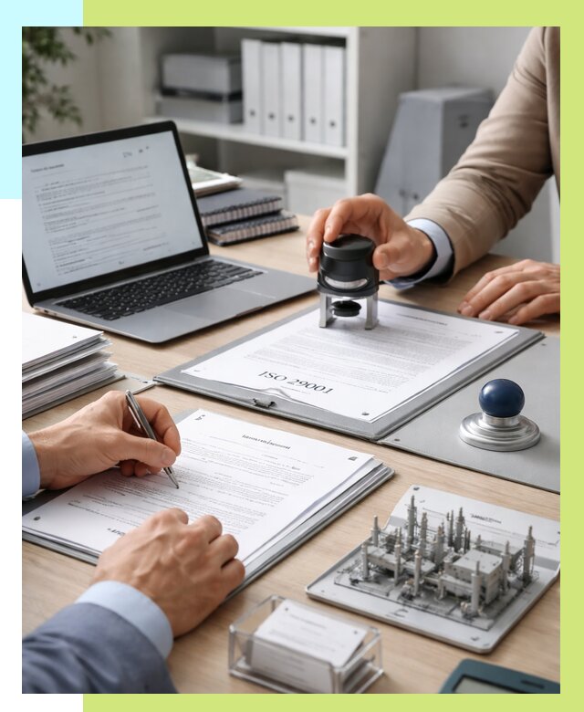 Сертификат ISO 29001 в Череповце под ключ от 76658 р. | Алешин-Чрп