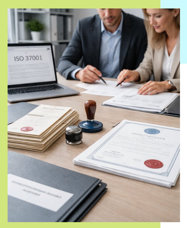 Получение сертификата ISO 37001 по системе борьбы с коррупцией в Череповце